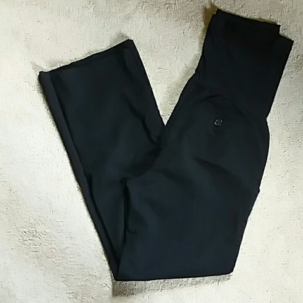 Black maternity career pants size 10